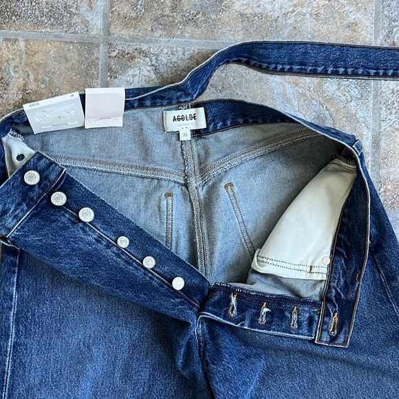 AGolde Broken Waistband Jeans Size 29 NWT - Picture 11 of 16